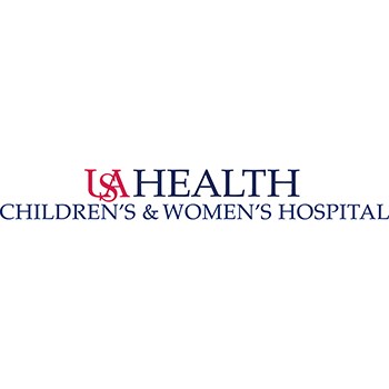 Logo for USA Health Children's & Women's Hospital