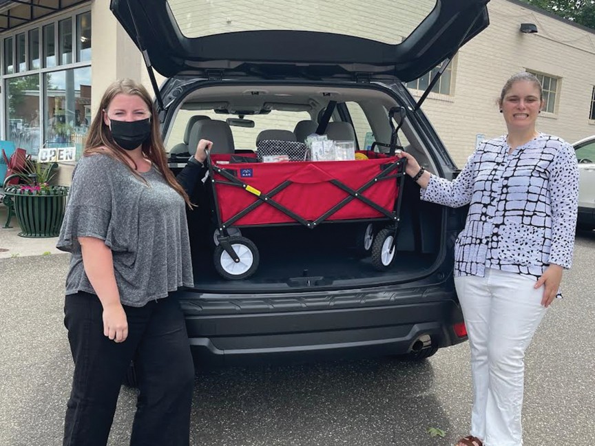 Delivering food and merchandise from our commercial kitchen and retail stores to various locations within the community. Impact