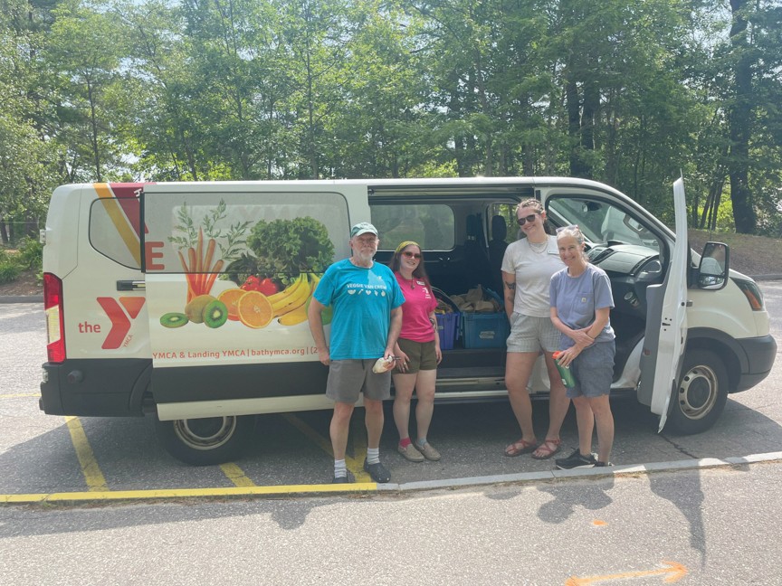 Our Veggie Van feeds families across our 14 town service area each summer. Impact