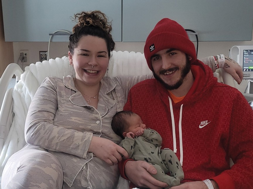 Mom Kylie and dad Bryan, pictured with baby Oakley, selected NVRH as their birthing home because of its high-quality services and nearby location. NVRH is committed to maintaining its Birth Center to service the needs rural families locally. Impact