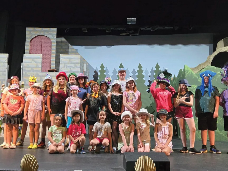 Crazy hat day at summer camp! Impact