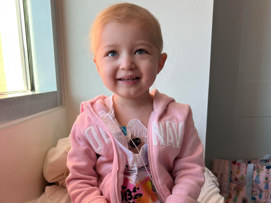 One of the brave children we care for. Impact