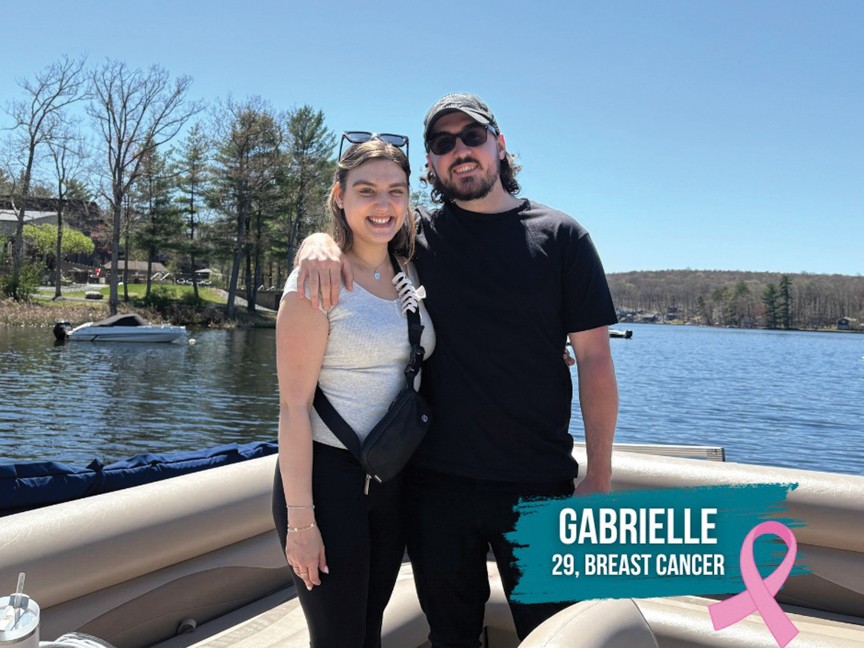 At 29, Gabrielle's world was turned upside down by cancer. Her respite gave her and her partner a break from the emotional and financial weight of cancer. Gabrielle shared, "I was able to breathe, think clearly, and feel grateful again." Impact