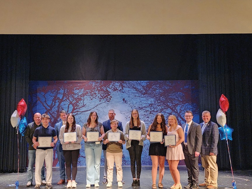 2025 Middletown Community Foundation Scholarship Recipients at Neshaminy High School. Impact
