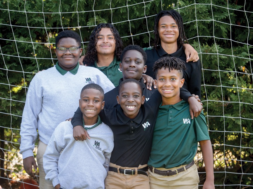 Washington Jesuit Academy students form a lifelong brotherhood. Impact