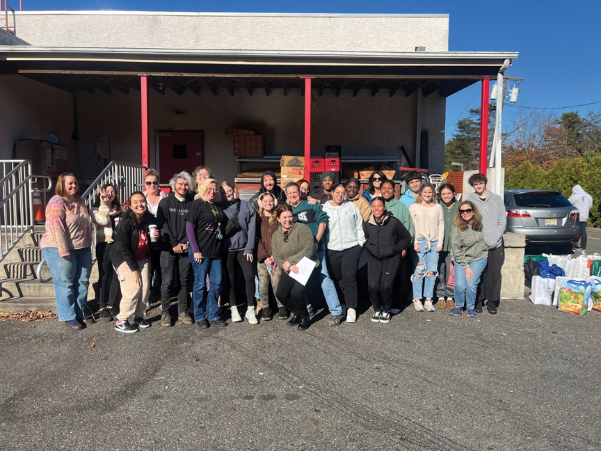 Legacy staff and volunteers loaded and delivered 100 hot meals, purchased with Share the Love funds, to Burlington County individuals in need on Thanksgiving 2023. Miller Subaru owner Melissa Miller and family are pictured on the right. Impact
