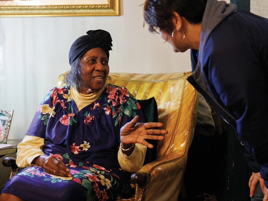Willie Mae counts on Meals on Wheels for daily nutrition and the kind volunteers who deliver her food with a smile and a safety check. Willie Mae is 101 and continues to live independently in her home with the dignity she deserves. Impact