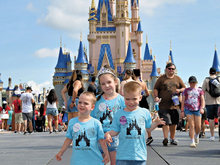 The above picture is of Wish Kid Maximus on his wish to go to Disney World. He specifically requested the chance to hug Mickey Mouse. Impact