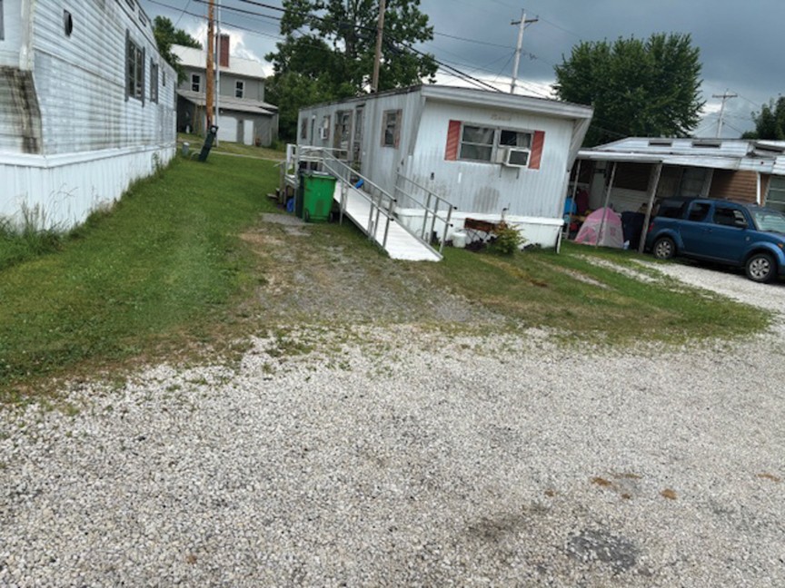 This ramp was constructed for an elderly woman who is a single-leg amputee, allowing her to safely remain in her trailer. CCCH provided the materials, and a local church group generously donated their time and labor to build it. Impact