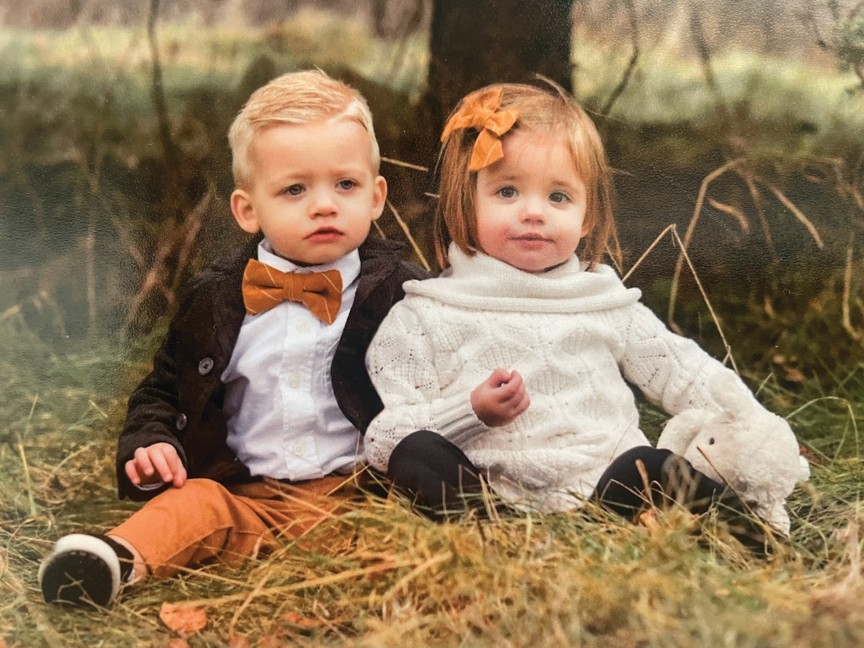Twin children made possible because of Fertility Preservation Center. Impact