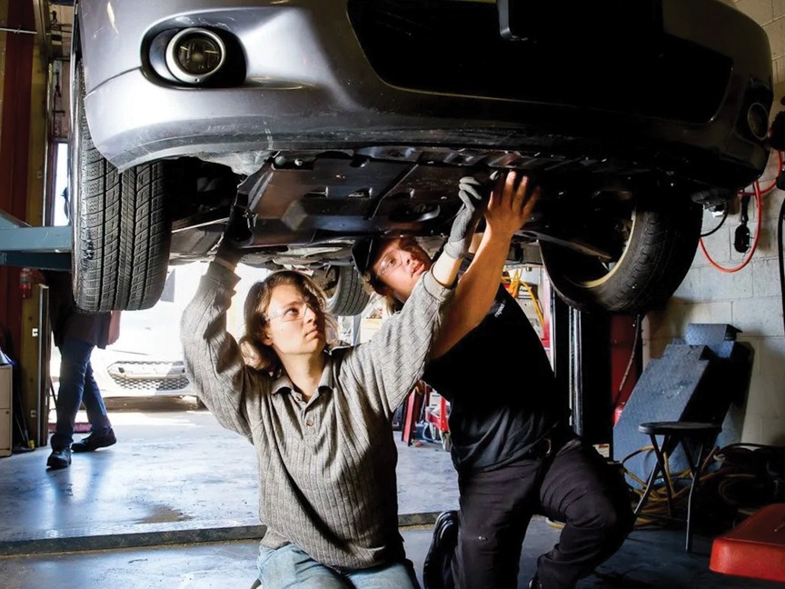 Unlocking Potential & Building Careers - Under The Hood: In TACT's hands-on Auto Program, students learn far more than car mechanics, they gain confidence, independence, and real-world skills that open doors to meaningful careers. Impact