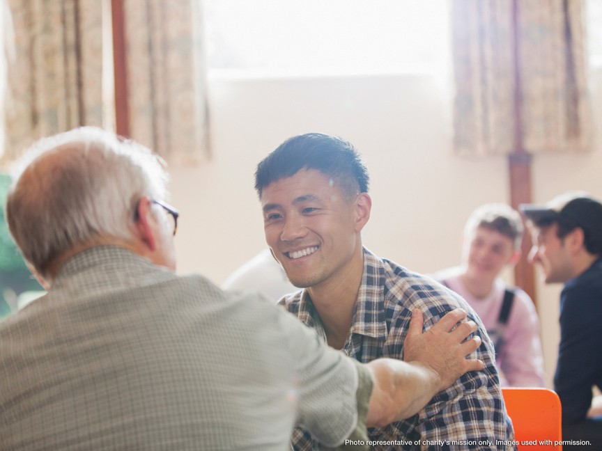 A child in court. The children we work with are supported while they are involved in the court system. Impact