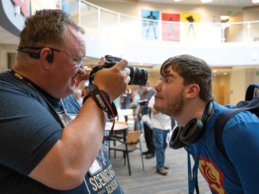 Sponsoring an "unconventional convention for people with autism put on by people with autism" Autcon Such a great place for adults on the spectrum to meet others and have "regular" experiences. Impact