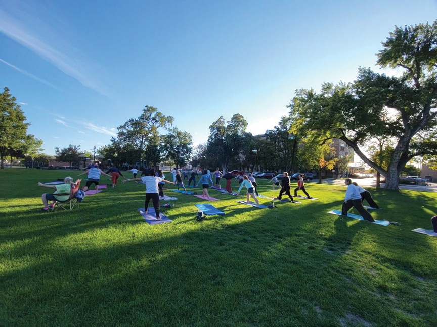 This image demonstrates the impact of getting our youth out into nature through hiking where they'll embrace a life long skill, and hopefully passion, for connecting with nature while keeping physically fit and mentally focused. Impact