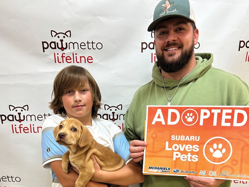 Brysten, an 11-year-old boy had been begging his father to adopt a dog. After spending time with at least three puppies that were being promoted, Brysten decided he wanted "Duke," an adorable hound mix , to be his new companion. Impact