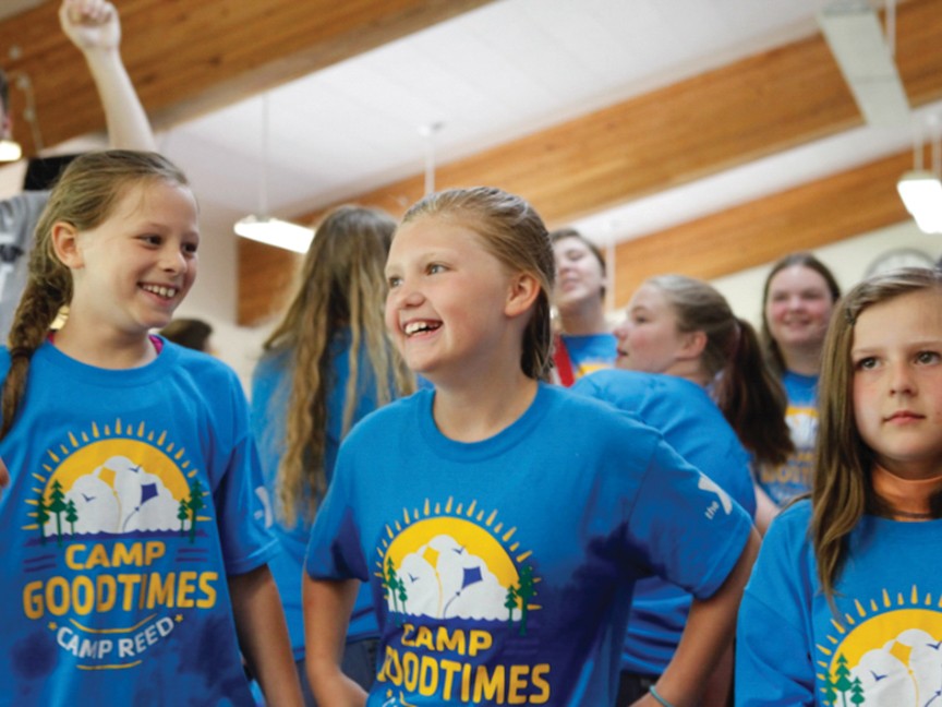 Camp Goodtimes is medically supported by pediatric and oncology physicians and nurses and is offered free of charge for children affected by cancer. Impact