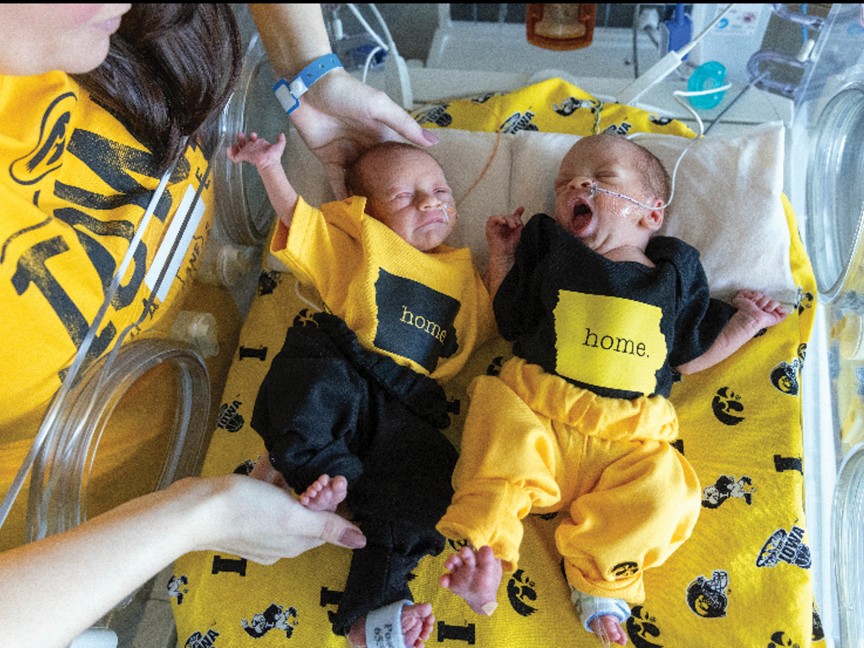 Pre-mature babies thriving. NICU equipment was purchased for local hospitals using funds raised by Ramsey Subaru and Subaru Share the Love. Impact