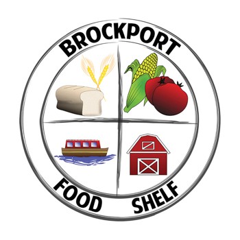 Brockport Ecumenical Food Shelf Board members receiving a check for the 2021 Subaru Share the Love event.