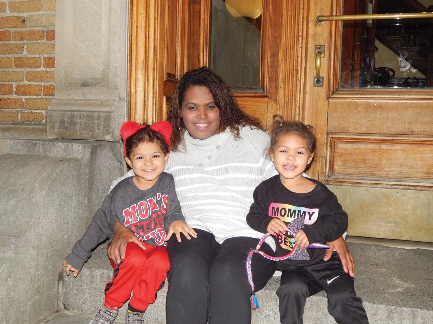 One of the families supported by Emmaus. Impact