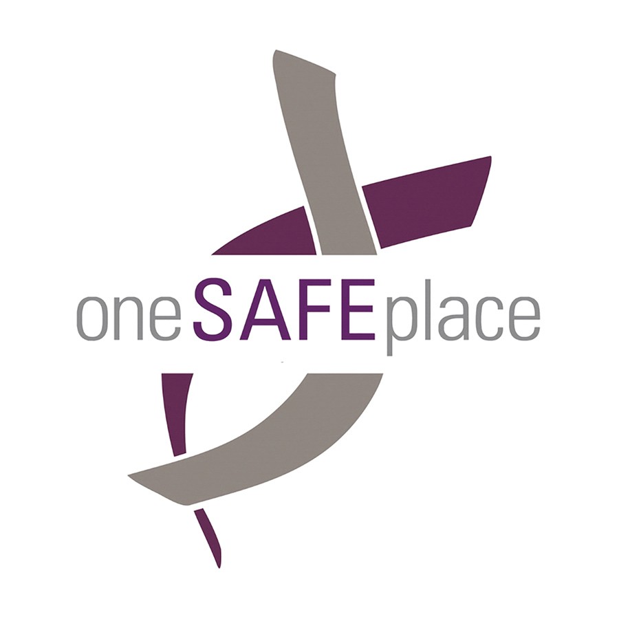 One Safe Place and Redding Subaru team members holding a large check in celebration of the Subaru Share the Love campaign.